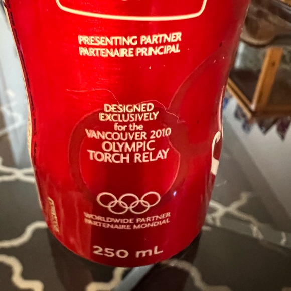 Aluminum Olympic Coke Bottle - Picture 3 of 3